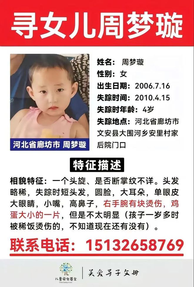 5年了！求转发扩散！廊坊一地女孩被拐1(图1)